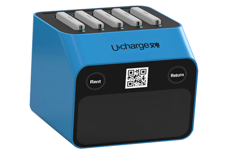 5 Chargers Tabletop Sharing Power Bank Station