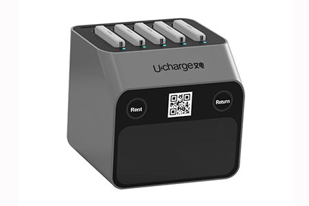 5 Chargers Tabletop Sharing Power Bank Station