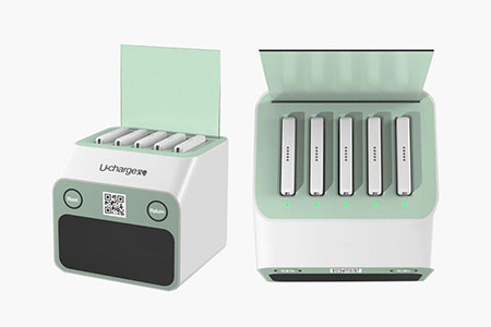 5 Chargers Tabletop Sharing Power Bank Station