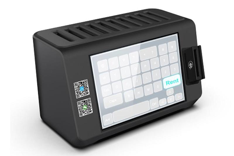 10 Chargers Sharing Power Bank Station